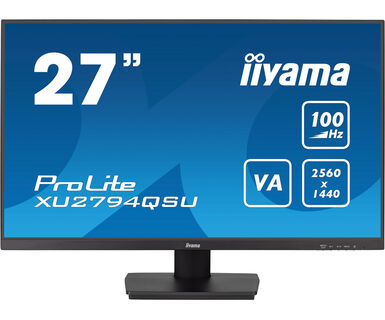 XU2794QSU-B6 IiYAMA ProLite XU2794QSU-B6 27' 2560 x 1440 pixels WQHD LCD Display
