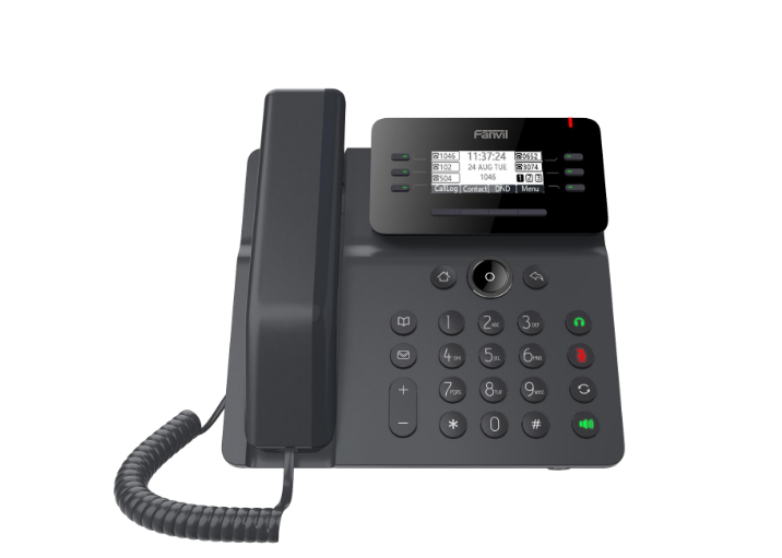 V62 Fanvil V62 - IP Phone - Black - Wired handset - SIP info - 6 lines - 1000 entries