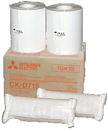 Image of Mitsubishi Electric CK-D715 photo paper White