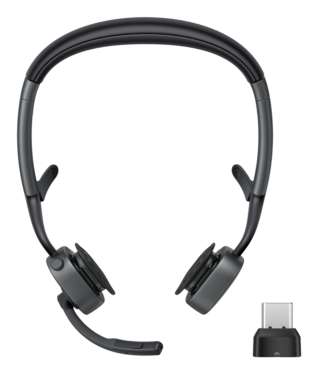 SHOKZ OpenMeet2 UC Headset Wireless Open-ear Office/Call center Blueto