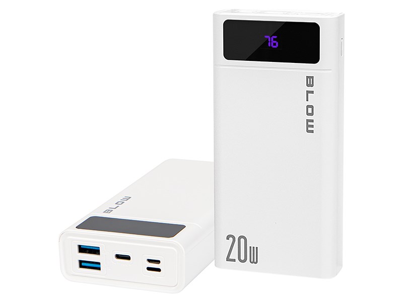 BLO Power Bank 20000mAh QC+PD 20W + lightning PB20E