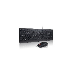 Lenovo 4X30L79893 keyboard Mouse included USB QWERTY Dutch Black