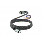 Alcasa 2060-MT010SW USB-kabel USB 2.0 USB C Zwart, Wit