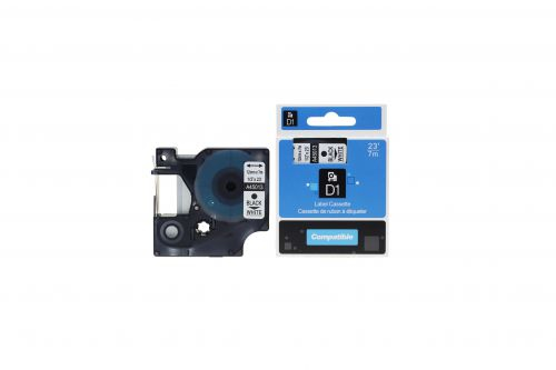 CTS Compatible Dymo LM360D Black on White 45013 S0720530 Label Cassette