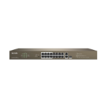 Tenda TEF1118P-16-250W network switch Unmanaged Fast Ethernet (10/100) Power over Ethernet (PoE) Grey