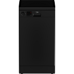 Beko DVS04020B Freestanding Slimline Dishwasher with Quick Programmes