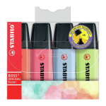 STABILO Boss Pastel Ast2 Pk4