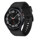 Samsung Galaxy Watch6 Classic 1.3" OLED 43 mm Digital 432 x 432 pixels Touchscreen Black Wi-Fi GPS (satellite)