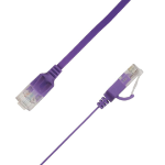LinkIT UTP-FL6A-00100-PU networking cable Purple 1 m Cat6a U/UTP (UTP)