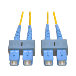 Tripp Lite N356-01M InfiniBand/fibre optic cable 39.4" (1 m) 2x SC OFNR Blue, Yellow