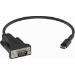 Vision TC-USBCSER/BL serial cable Black RS-232 USB-C