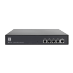 LevelOne Gigabit Ethernet Wireless LAN Controller, Manage up to 128 APs