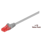 Microconnect V-UTP601VP networking cable Grey 1 m Cat6 U/UTP (UTP) Round