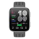 Amazfit Bip 6 Charcoal 5 cm (1.97") AMOLED Digitaal 390 x 450 Pixels Touchscreen Zilver GPS
