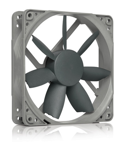 Noctua NF-S12B REDUX-1200 PWM computer cooling system Computer case Fan 12 cm Grey