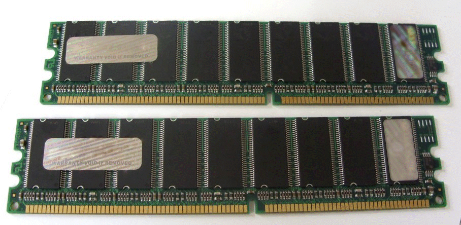 Image of Hypertec 256MB ECC DIMM PC3200 (Legacy) memory module 0.25 GB DDR...