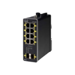 Cisco IE-1000-8P2S-LM, Refurbished Managed Gigabit Ethernet (10/100/1000) Power over Ethernet (PoE) Zwart