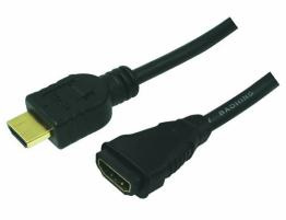 Image of LogiLink HDMI/HDMI, 2.0m HDMI cable 2 m HDMI Type A (Standard) Black