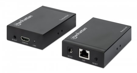Image of Manhattan 4K HDMI over Ethernet Extender with Integrated Cables,...