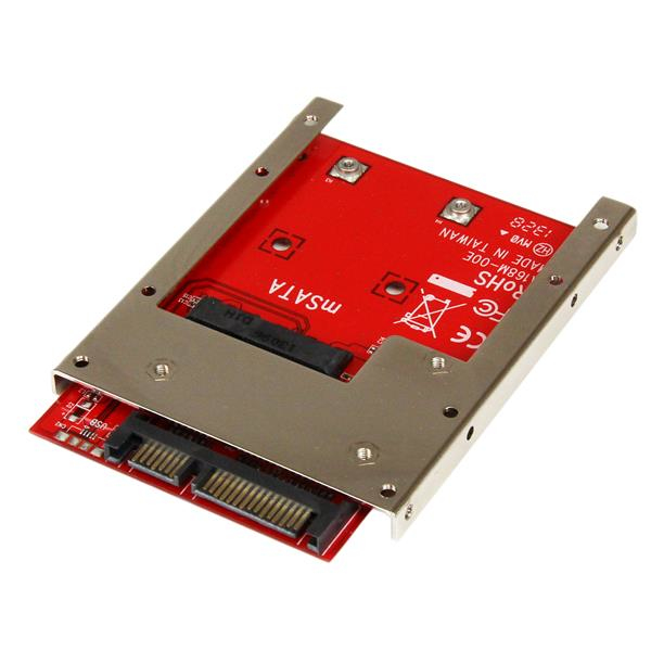 Image of StarTech.com mSATA SSD to 2.5in SATA Adapter Converter