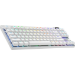 Logitech G PRO X TKL keyboard Gaming RF Wireless + Bluetooth QWERTZ German White