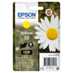 Epson C13T18044022/18 Ink cartridge yellow Blister Acustic Magnetic, 180 pages 3ml for Epson XP 30