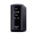 CyberPower LCD CP1000AVRLCDa sistema de alimentación ininterrumpida (UPS) Línea interactiva 1 kVA 600 W 9 salidas AC