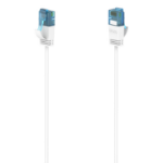 Hama Flexi-Slim netwerkkabel Wit 0,75 m Cat6a U/UTP (UTP)