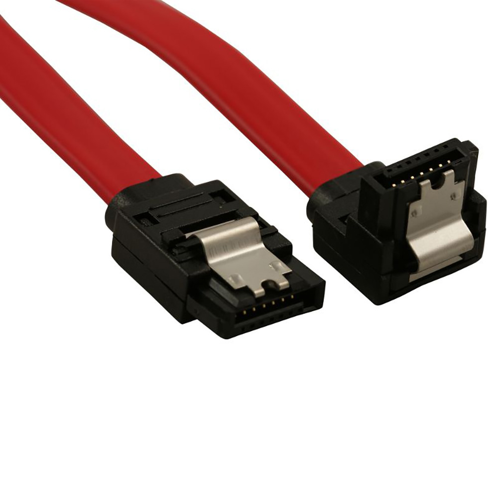 Image of Origin Storage Serial ATA Cable 45cm Straight > Right Angle