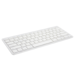 Ewent EW3168 mobile device keyboard Silver, White Bluetooth AZERTY Belgian