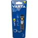 Varta Day Light Key Chain Light Aluminium, Black Keychain flashlight LED