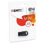 Emtec D250 Mini USB flash drive 64 GB USB Type-A 2.0 Black