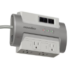 Panamax M4LT-EX surge protector Gray 4 AC outlet(s) 120 V 94.5" (2.4 m)