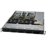 Supermicro SYS-120C-TN10R server barebone Intel C621A LGA 4189 Rack (1U) Black