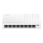 Cudy FS108D network switch Unmanaged Fast Ethernet (10/100) White