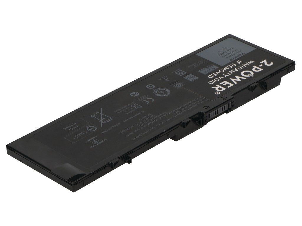 Image of 2-Power 11.1v, 6 cell, 71Wh Laptop Battery - replaces 0FNY7