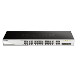 D-Link 28-Port Gigabit Smart Managed Switch including 4 Combo Ports