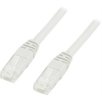 Deltaco TP-607V networking cable White 0.75 m Cat6 U/UTP (UTP)