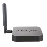 MINIX NEO Z83-4U PC/workstation DDR3L-SDRAM x5-Z8300 mini PC Intel Atom® 4 GB 64 GB eMMC Ubuntu Linux Black