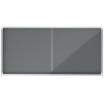 Nobo 1915339 insert notice board Indoor Grey Aluminium