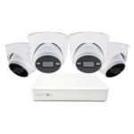 Swann AdvancedX 3K Wired NVR Security System with 24/7 Recording - 4 Dome Camera Kit