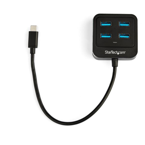 StarTech.com 4-Port USB-C Hub - USB C to USB 3.1 Gen 2 Hub (10Gbps) - 4x USB-A