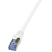 LogiLink Cat6a S/FTP, 1.5m networking cable White S/FTP (S-STP)