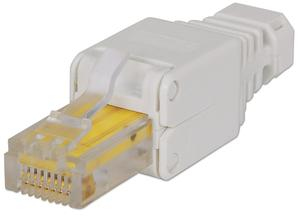 Image of Intellinet RJ45 Modular Plug, Toolless Connector, Cat5/5e/6, 22-26...