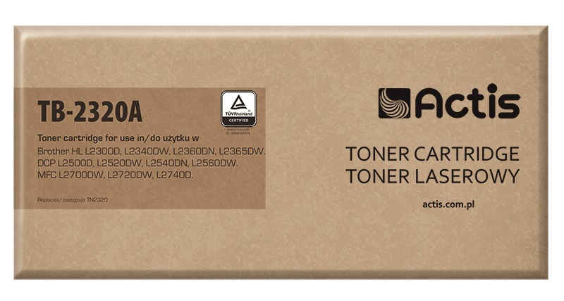 Actis TB-2320A toner (replacement for Brother TN-2320; Standard; 2600 pages; black)