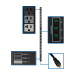 Tripp Lite PDU3MV6L2120LV power distribution unit (PDU) 42 AC outlet(s) 0U Black