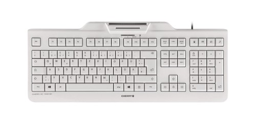CHERRY KC 1000 SC-Z keyboard USB QWERTZ German White