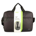 Acer GP.ACC11.03V laptoptas 40,6 cm (16") Aktetas Zwart