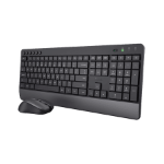 Trust WIRELESS KEYBOARD & MOUSE TREZO GR BLACK 24918