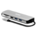 Port Designs 900164 laptop dock/port replicator Wired USB 3.2 Gen 1 (3.1 Gen 1) Type-C Stainless steel